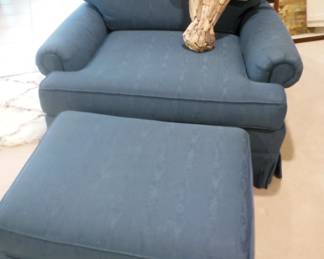 chair and ottoman