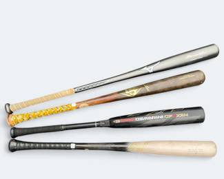Assortment of Baseball Bats