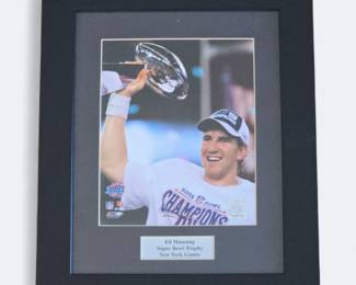 Eli Manning Superbowl Print