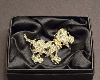 Vintage Dalmatian Brooch