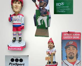 Alex Ovechkin, Anthony Rendon and Denard Span Bobble heads