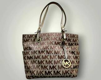 Michael Kors Canvas Shoulder Bag