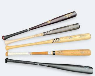 Assortment of Baseball Bats