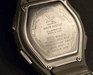 Vintage Casio Wave Ceptor watch