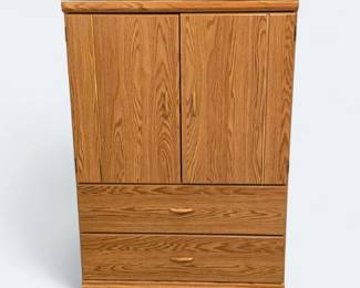 Oak Laminate Armoire