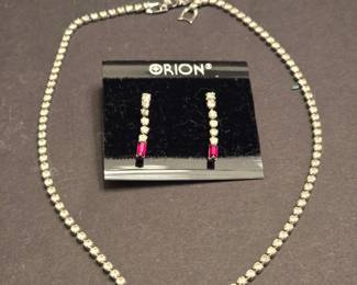 Vintage Necklace and Earring set