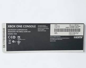 XBOX One Console with Kinect 