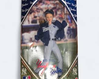 Vintage Yankees Barbie Doll
