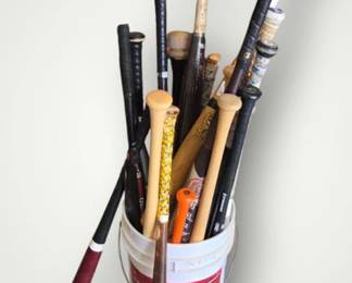 Assortment of Baseball Bats