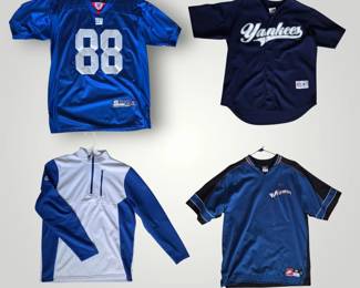 NY Yankees, NY Giants and Washington Wizards Jerseys