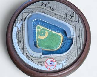 Yankee Stadium "The House that Ruth Built" Sculpture with COA
