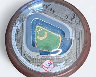 Yankee Stadium "The House that Ruth Built" Sculpture with COA