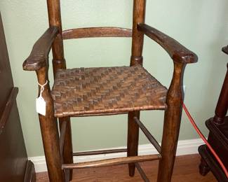 antique high chair