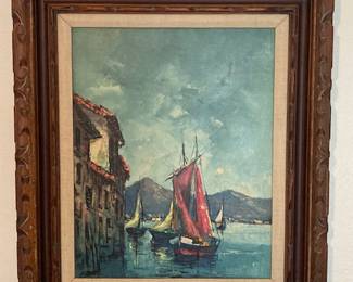 original oil painting