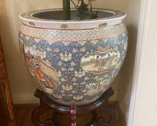 Asian decorative pot