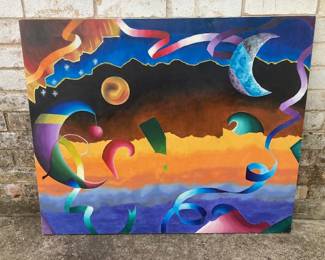 another painting by Barbara's daughter