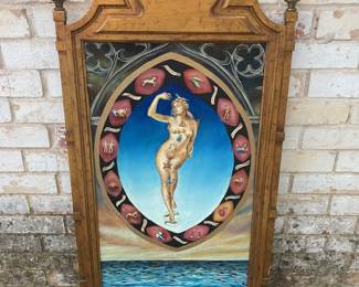 Original painting - done by Barbara's daughter. Large size of 20 inches x 48 inches