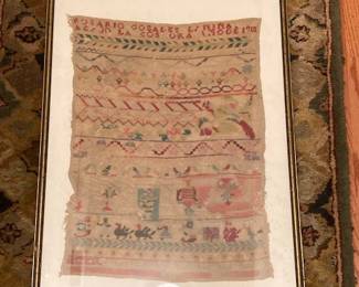 antique sampler