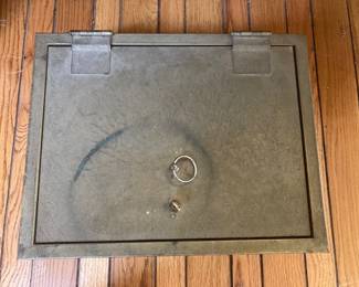 vintage fire proof safe