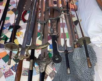 lots of swords - circa 2000