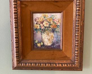 small oil painting