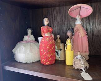some of the doll collection