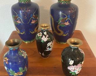 cloisonne pieces