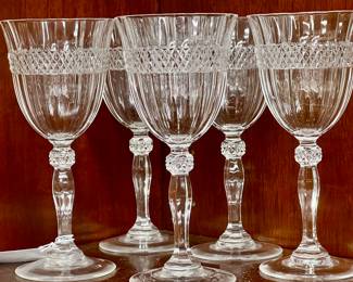 Crystal stemware