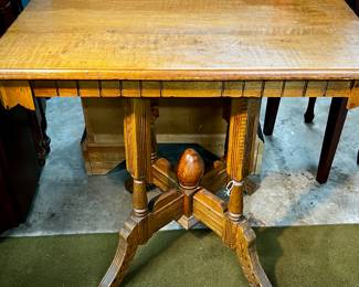 Antique Eastlake and table