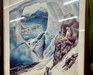 Vintage Infamous Golf Holes from around the World Signed Prints by Bud Chapman –
No 11 Larsen Ice Shelf, Antarctica
No 9 St. Ian’s
No 17 Wall Street
No 6 Fujiyama Gardens
No 1 Grand Canyon