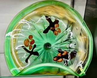 Handblown contemporary art glass by Viz