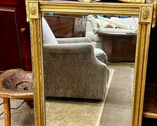 Gilded mirror