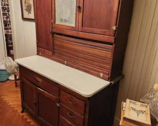 Mary Boone Hoosier Cabinet