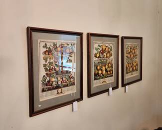 Fruit Month Prints