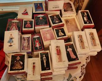 Hallmark Barbie Ornaments