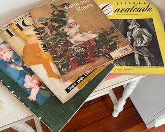 Loads of vintage magazines