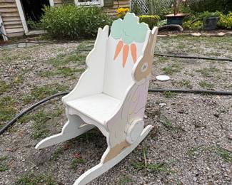 Precious nursery rocker