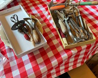 Vintage kitchen tools even child size ones