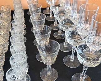 Glass stemware
