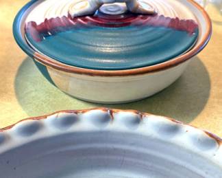 Handmade ceramic bakeware