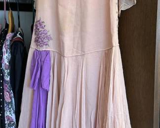 1920s chiffon day dress