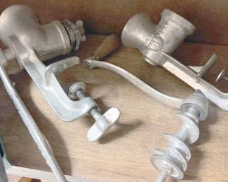Vintage meat grinder