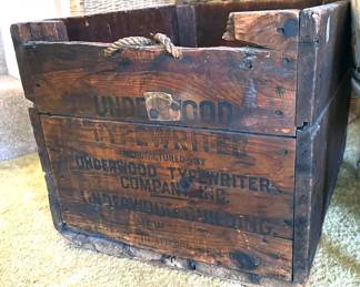 Vintage wooden box