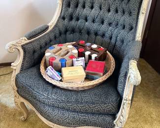 Vintage arm + dining chairs