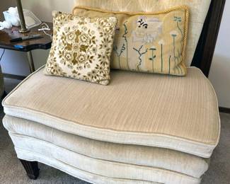 Vintage arm + dining chairs