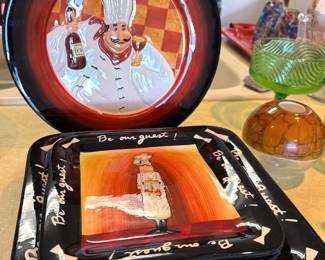 Italian-themed dishwares
