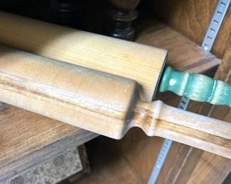 Vintage rolling pins