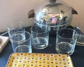Mid-century penguin ice bucket