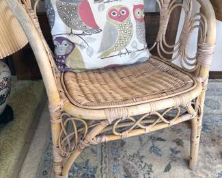 Vintage arm + dining chairs