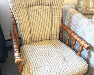 Vintage arm + dining chairs